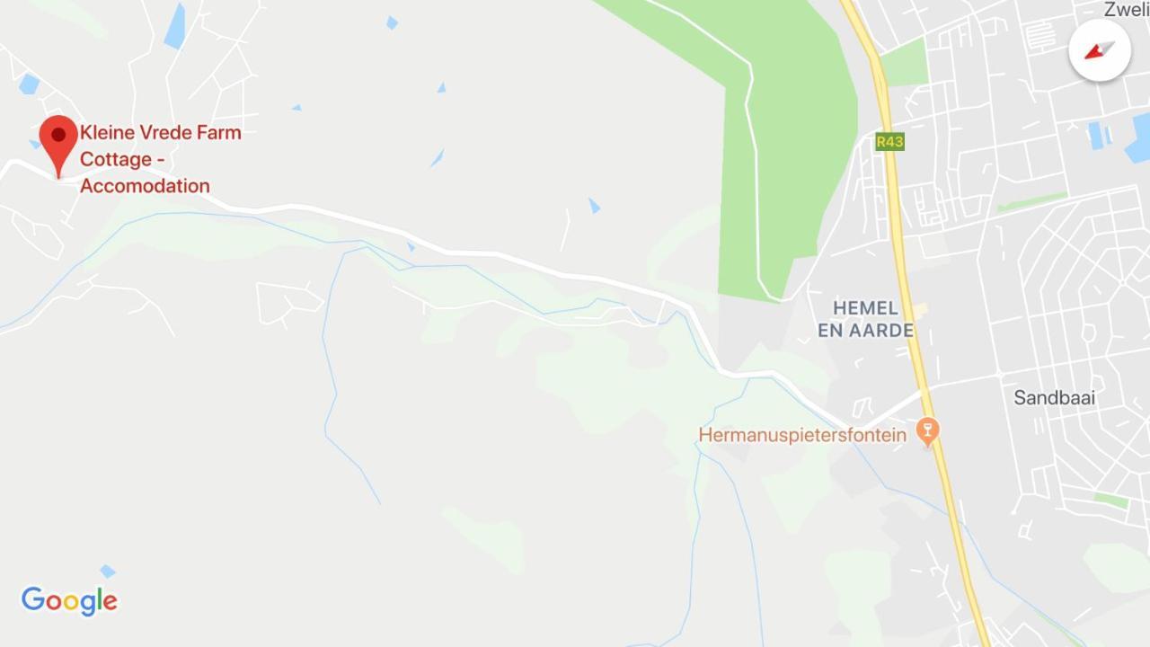Kleine Vrede Farm Cottage Германус Екстер'єр фото